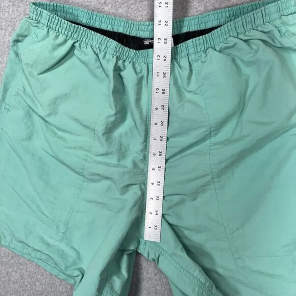 Patagonia Baggies Netplus Shells Shorts Mens XL Seafoam Green Swim Trunks Hiking